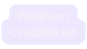 Platinum Crucible Lid